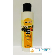 Кондиционер для волос с оливковым маслом и кумкуатом, 250 ml. Греция, Nyssos Кондиционер для волос с оливковым маслом и кумкуатом, 250 ml. Греция, Nyssos