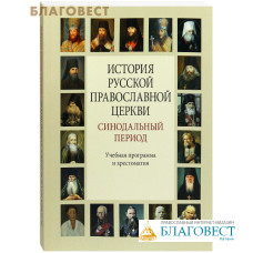 История Русской Православной Церкви. Синодальный период. Учебная программа и хрестоматия. Г. В. Бежанидзе. Ю. В. Серебрякова