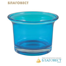 Лампада, цвет голубой