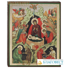 Икона Рождество Христово, аналойная