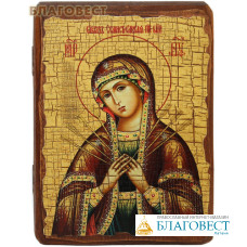 Икона под старину Пресвятая Богородица 
