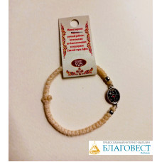 Браслет вязаный / комбоскини, монастырь Дохиар, Святая Гора Афон