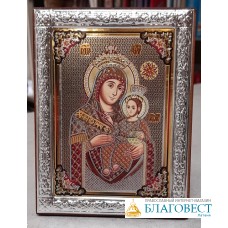 Икона Пресвятой Богородицы, им. Вифлиемская, 11 х 14,5 см, PRINCE Silverо, Греция