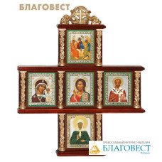Иконостас в виде креста